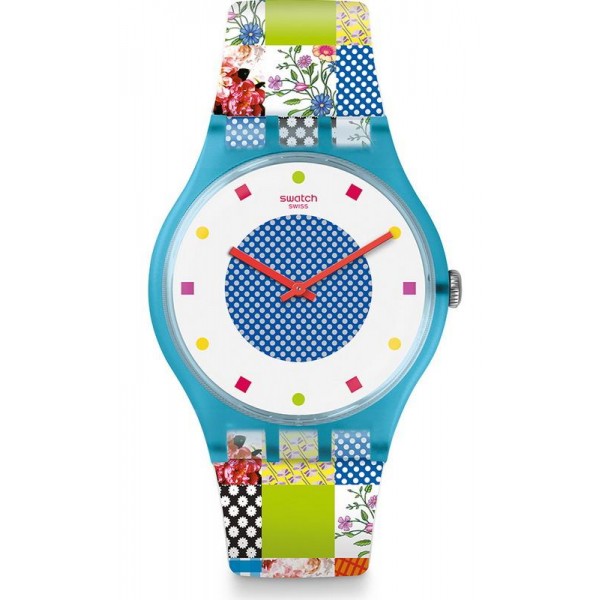 Swatch Damenuhr New Gent Quilted Time SUOS108 Kaufen Sie Swatch Damenuhr New Gent Quilted Time SUOS108