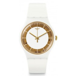 Buy Swatch Ladies Watch New Gent Siliwhite SUOW158