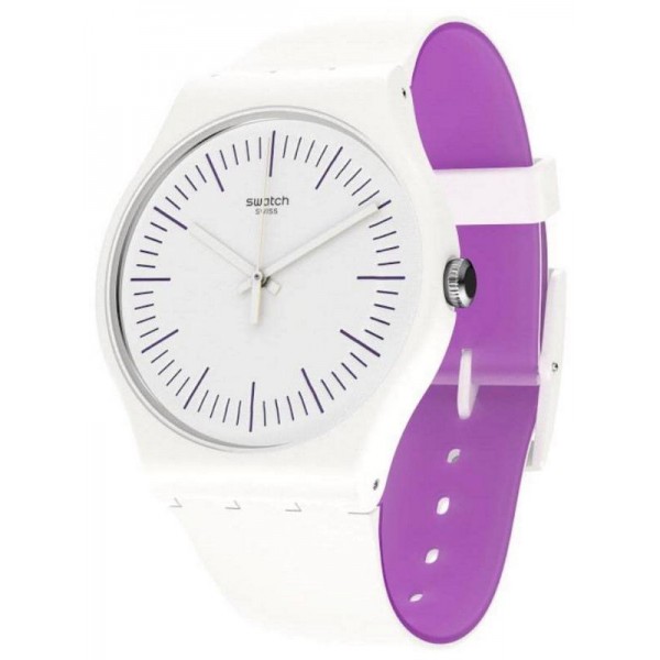 Comprar Reloj Mujer Swatch New Gent Whitenpurple SUOW173