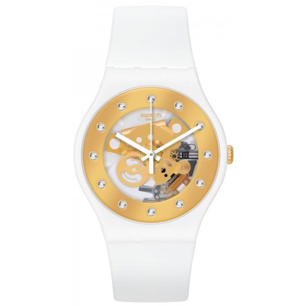 Buy Swatch Ladies Watch New Gent Sunray Glam SUOZ148