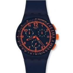 Acheter Montre Unisex Swatch Chrono Plastic Rebirth Blue SUSN401 Chronographe