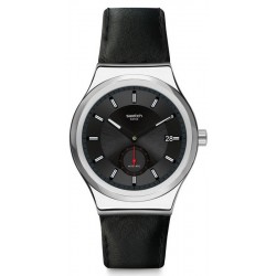 Buy Swatch Mens Watch Irony Sistem51 Petite Seconde Black SY23S400 Automatic