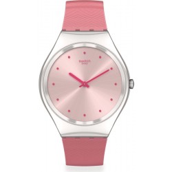 Swatch Ladies Watch Skin Irony Rose Moire SYXS135