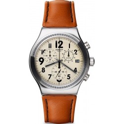 Buy Swatch Men's Watch Irony Chrono Leblon YVS408 Chronograph