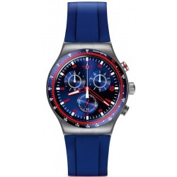 Men's Swatch Watch Irony Chrono Hookup YVS417 Chronograph