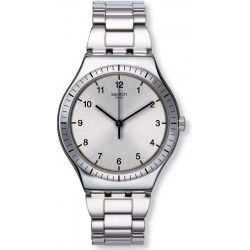 Swatch Herrenuhr Irony Big Classic Zio Argento YWS100G